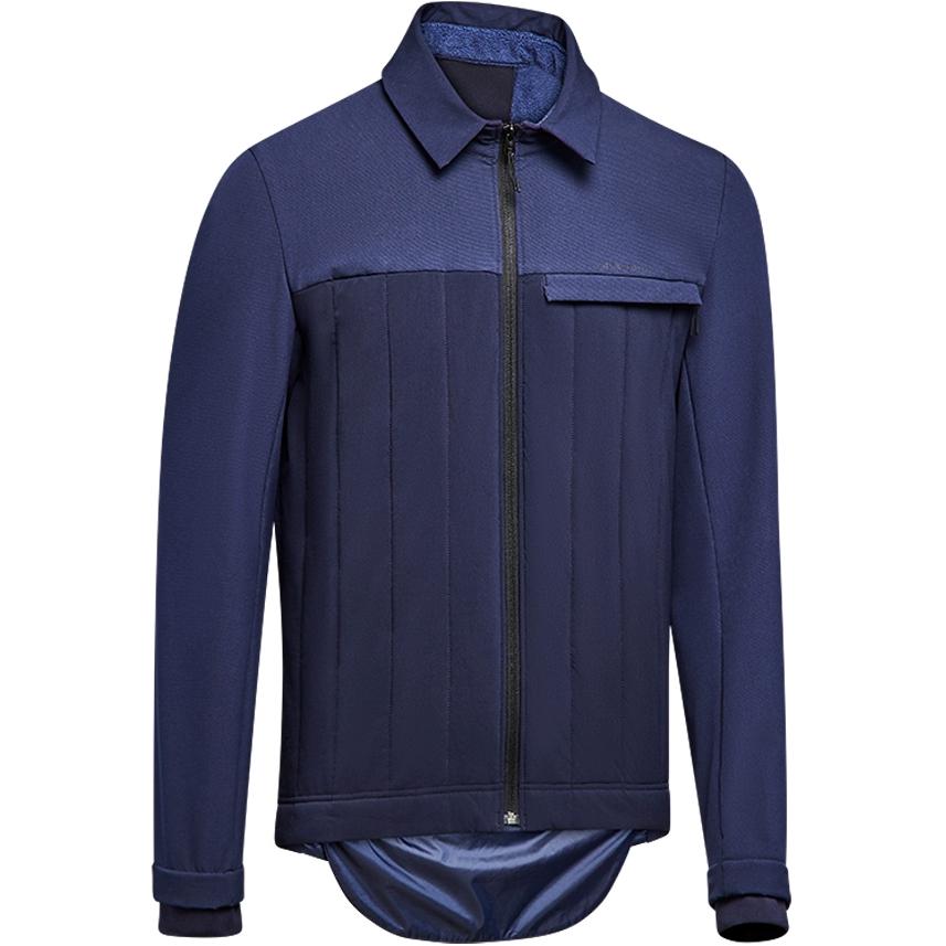 

DECATHLON Повседневная спортивная куртка-рубашка с лацканами для улицы мужская темно-синяя M темно-синий