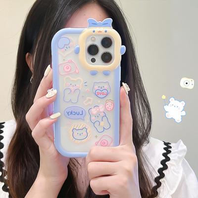 Little Monster Soft Silicone Phone Case For Iphone 13 11 12 14 Pro Max X Xr Xsmax Se 2022 2020 6 7 8 Plus Shockproof Back Covers