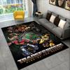 Cartoon T-Transformers  Autobots 3D Rug Carpet for Living Room Bedroom Home Decor,Floor Mat Non-slip for Sofa  Doormat Gift Kids