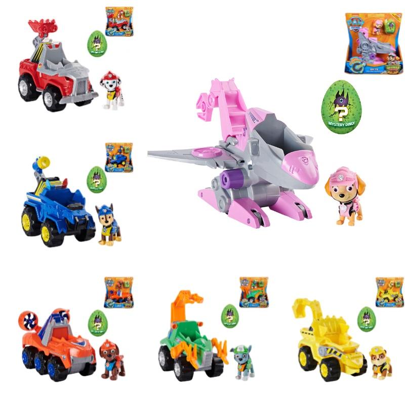 Wangwang Team Toy Dinosaur Wilderness Series Dog Patrol Car Plastic Off-road Vehicle Kids Gift