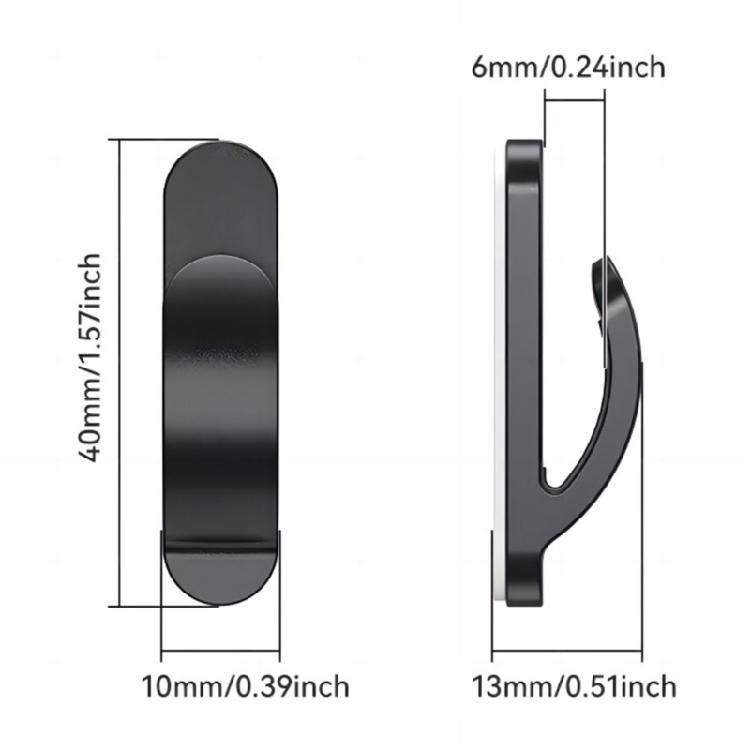 Versatile Car Seats Hook Interior Car Organizers Long Trip Car Hook Space Saving Car Accessory Plastic Car Hook Upgrades