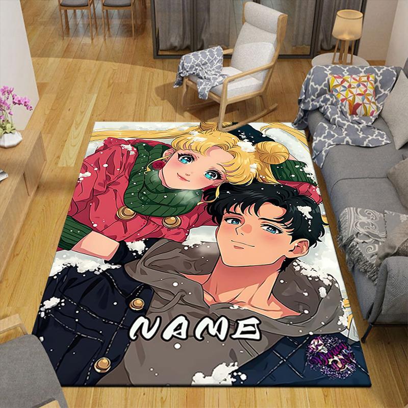 Custom 1Pc Sailor Moon Power Rug Office Carpet Indoor Outdoor Entrance Doormat Nonslip Soft And Comfortable Living Room D2915248
