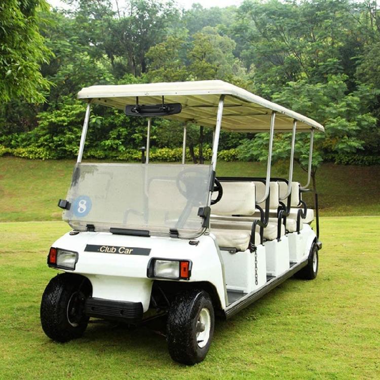 Wide View Rear View Mirror For Golf Carts With hard Plastic Frame And Transparent Glass