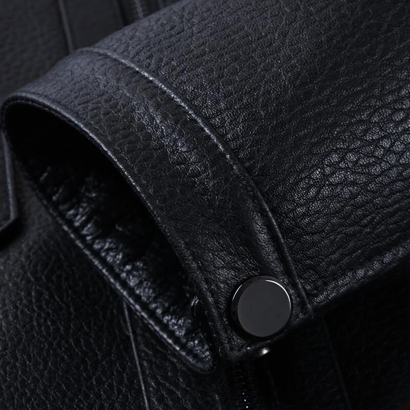 FORTEI Men's Sheepskin Leather Jacket