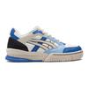 New Asics Gel Spotlyte Low Top Children's Basketball Shoes Blue White Teenagers 1204A127-103