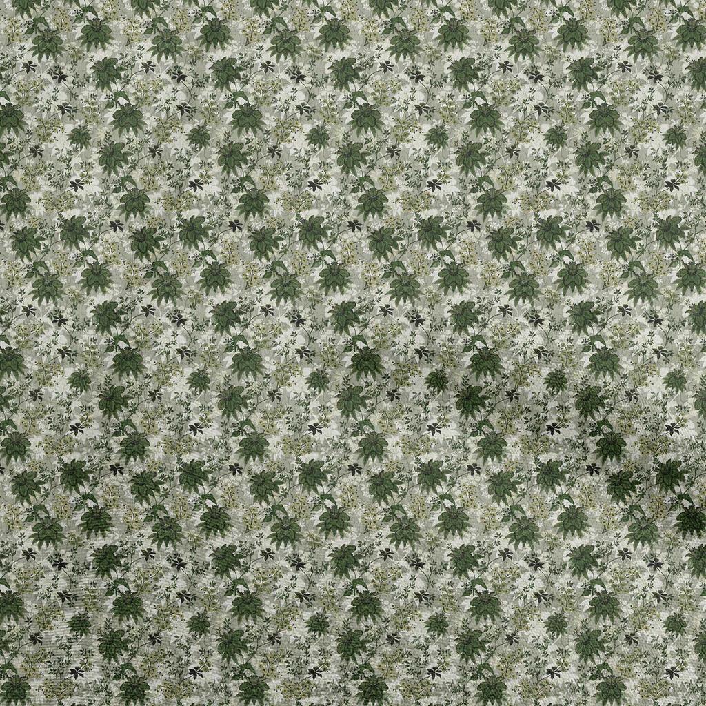 oneOone Cotton Flex Gray Fabric Batik Fabric For Sewing Printed Craft Fabric By The Yard 40 Inch
