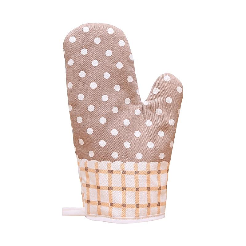 Microwave Mitts Gloves Thickened Heat-resistant Insulation Kitchen Baking Oven Gloves Anti-Scald Gloves Kitchen Accessories 1PC