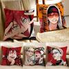 Anime G-GokurakugaiS Pillow Case Anti-dustmite Invisible Zipper Sofa Bed
