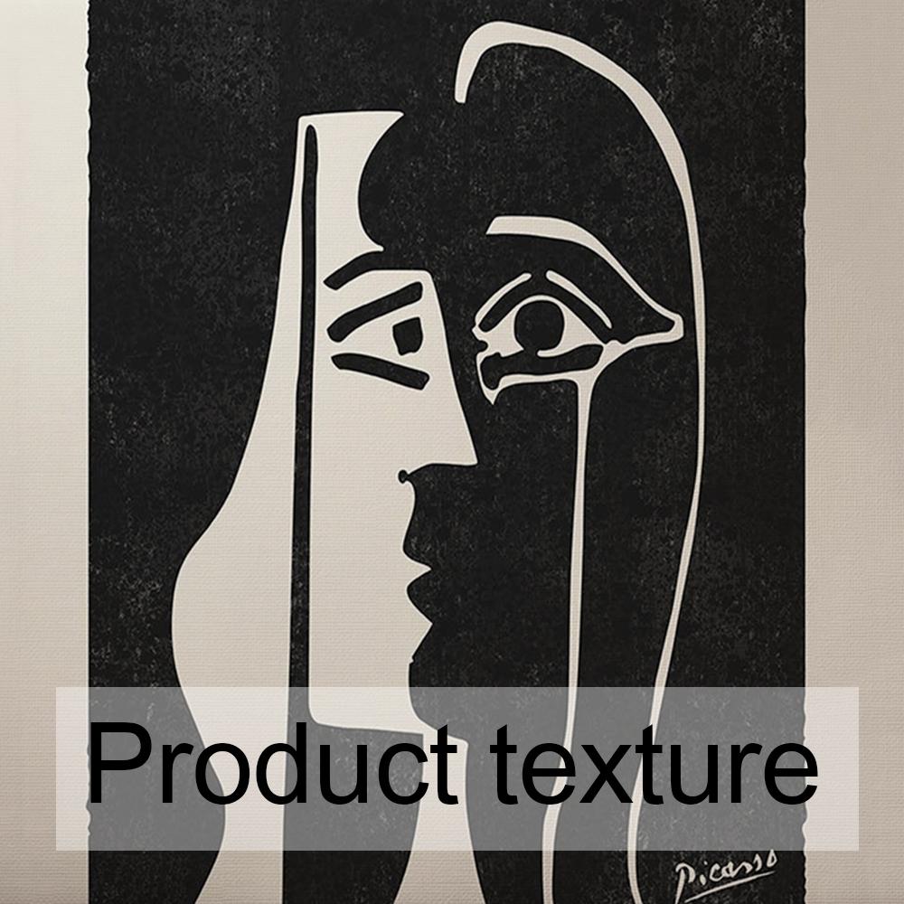 Retro Pablo Picasso Posters And Prints Abstract Neutral  Black  Wall Art Canvas Painting Pictures For Living Room Nordic Decor