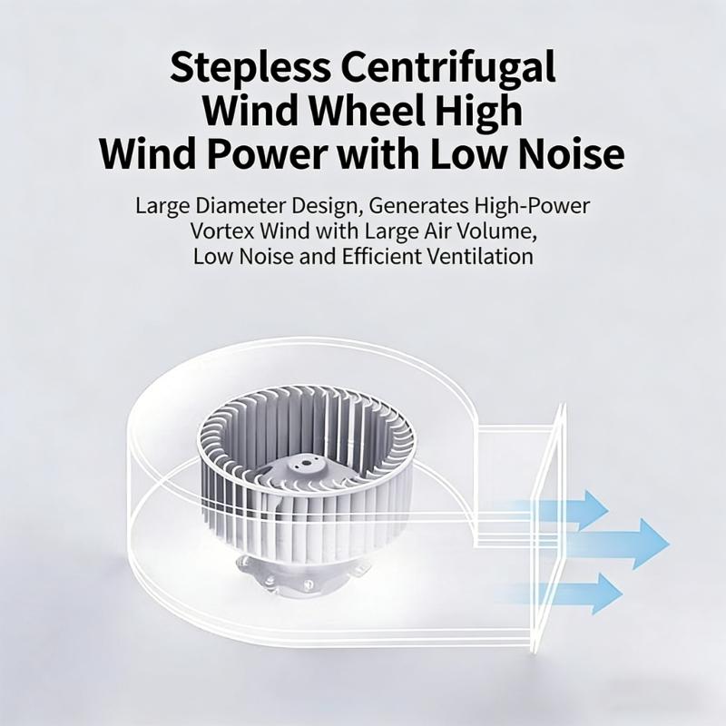 8 Size Bathroom Ventilation Fan Peaceful Operation 150m³ H Capacity Ideal For Bathroom And Garage