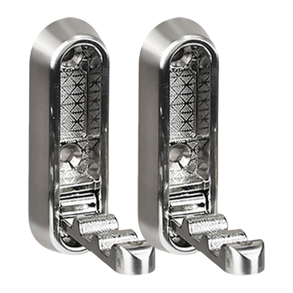 2 Pezzi Ganci Pieghevoli per Asciugamani Salvaspazio Gancio da Parete Elegante Gancio Pieghevole da Parete per Bagno Armadio e Cucina