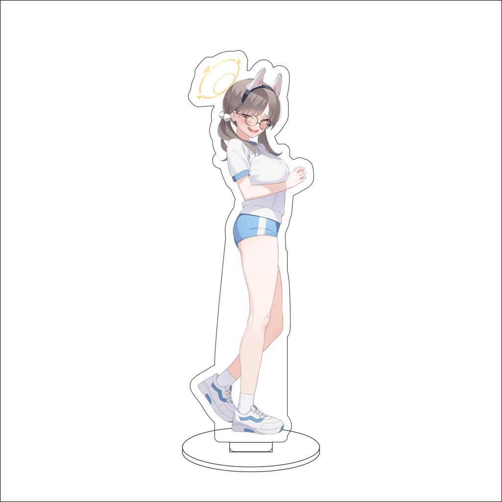 16CM Anime Blue Archive The Animation Cosplay Ornaments Takanashi Hoshino  Acrylic Stand Figure Stand Halloween Gifts