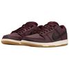 Nike SB Dunk Low Pro Burgundy Crush Unisex Sneakers Red Black-Mystic-Dates-Sail-Gum-Light-Brown-Safety-Orange IO2304-600