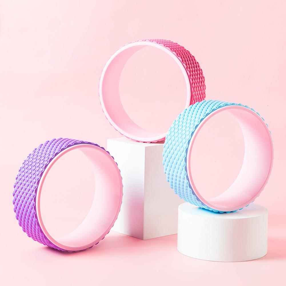 Massage Yoga Wheel Back Training Yoga Circles Waist Shape Bodybuilding ABS Gym Professional Fitness