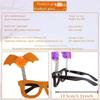 Glitter Bats  Funny Glasses Plastic Cosplay EyeGlasses Funny Halloween Glasses  Festival