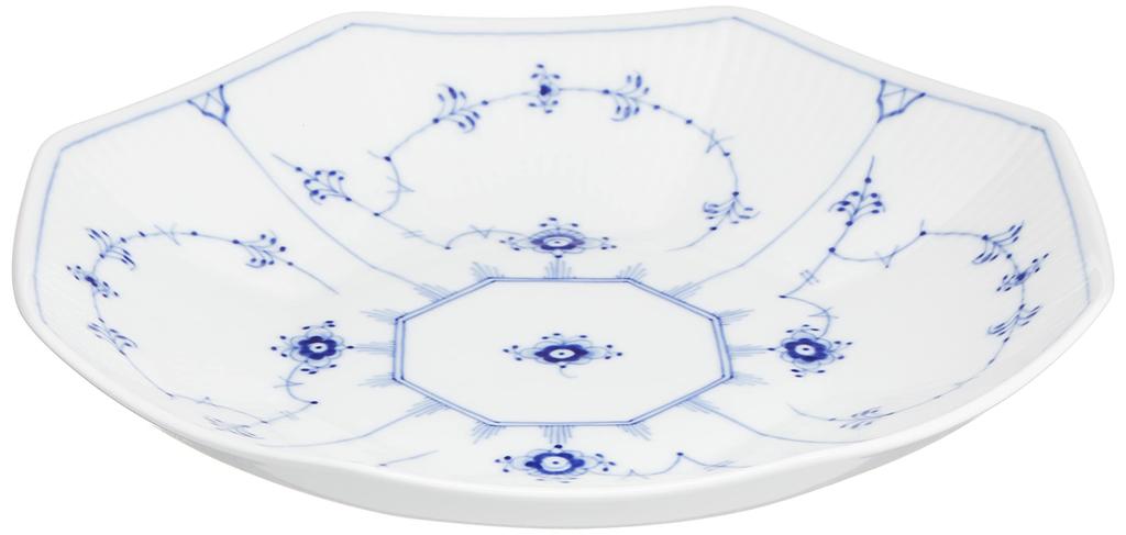 [Officially Imported] Royal Copenhagen Blue Fluted Plain Arch Bowl, 25cm, 1020517