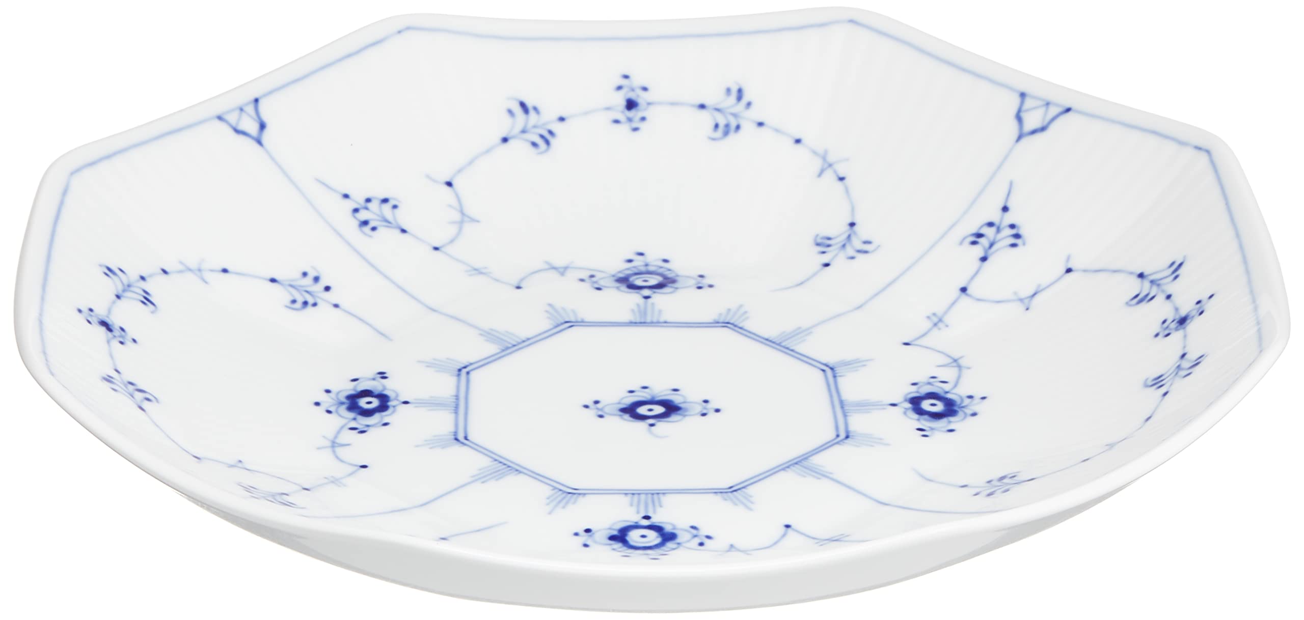 

[Официально импортировано] Royal Copenhagen Blue Fluted Plain Арочная миска, 25 см, 1020517