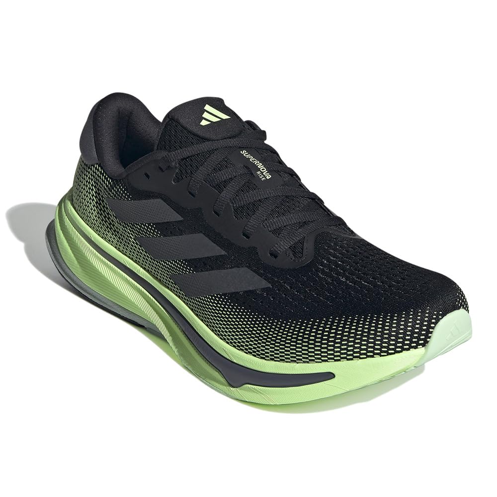 

adidas SUPERNOVA RISE Core Size M, Black/Grey Five/Green Spark, 28.5cm