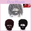 Perucas Masculinas Engraçadas Chapéus de Barba com Gorros de Tricô Quentes de Inverno para Conforto Máximo**