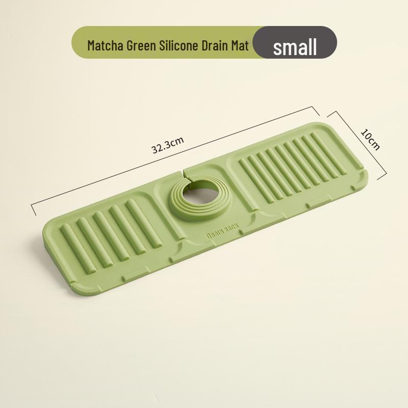 Anti-Splash Silicone Sink Faucet Pad | Cuttable, Foldable & Absorbent