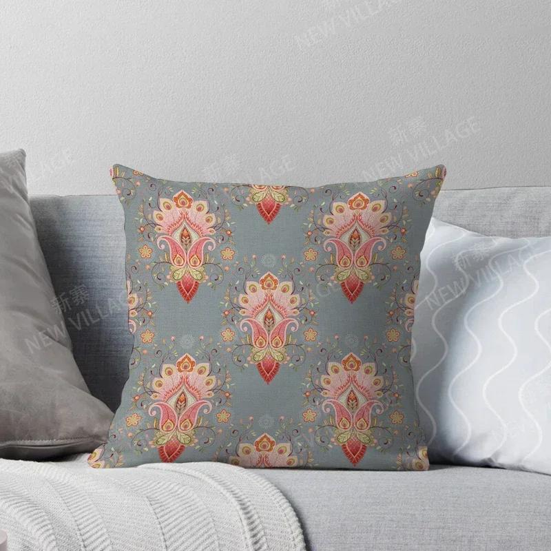 Fall Home Decor Autumn Living Room Throw Pillow Cover Sofa Boho Cushion Cover  Mandala