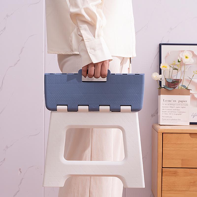 Portable Folding Stool: Thickened Plastic for Fishing, Outdoor, and Kids