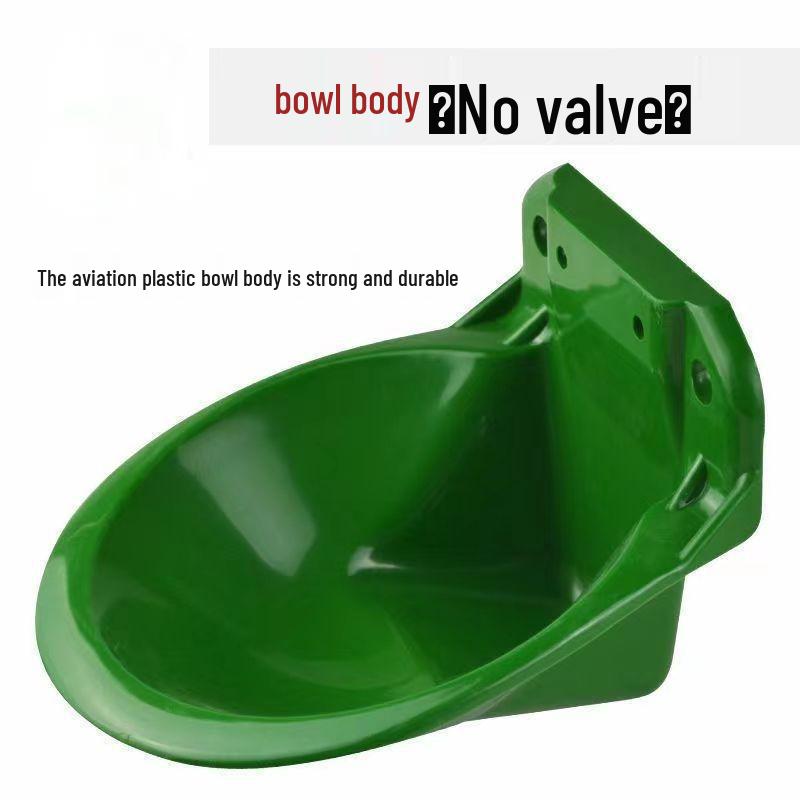Automatic Sheep Water Bowl with Copper Valve and Plastic Trough