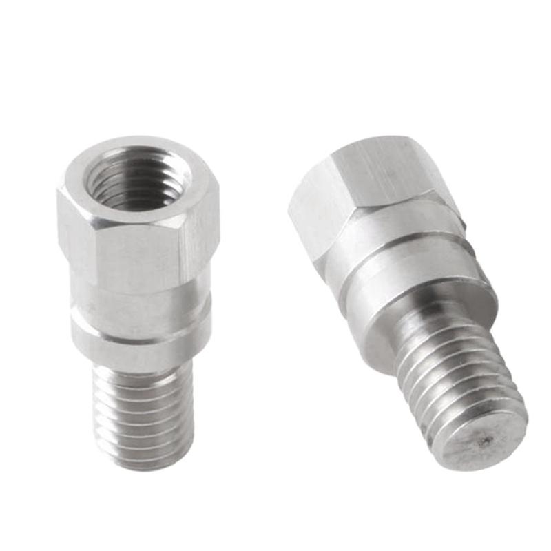 A16P-For BMW R1200GS R1250GS F750GS F850GS F900R F900XR R Nine T Motorcycle Rear Mirror Adjustment Bolt Height Adjusters(2 Pcs)