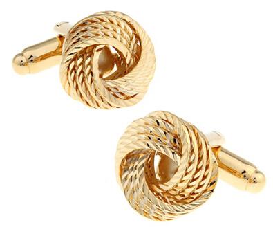 Black Cufflinks For Men Fashion Knot Design Top Quality Copper Sale Cufflinks Whoelsaleretail