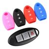 my good car Car Silicon 3 Button Key Case Cover Holder for Nissan Maxima Altima Teana Tiida Sylphy Sunny X-Trail Key Protector