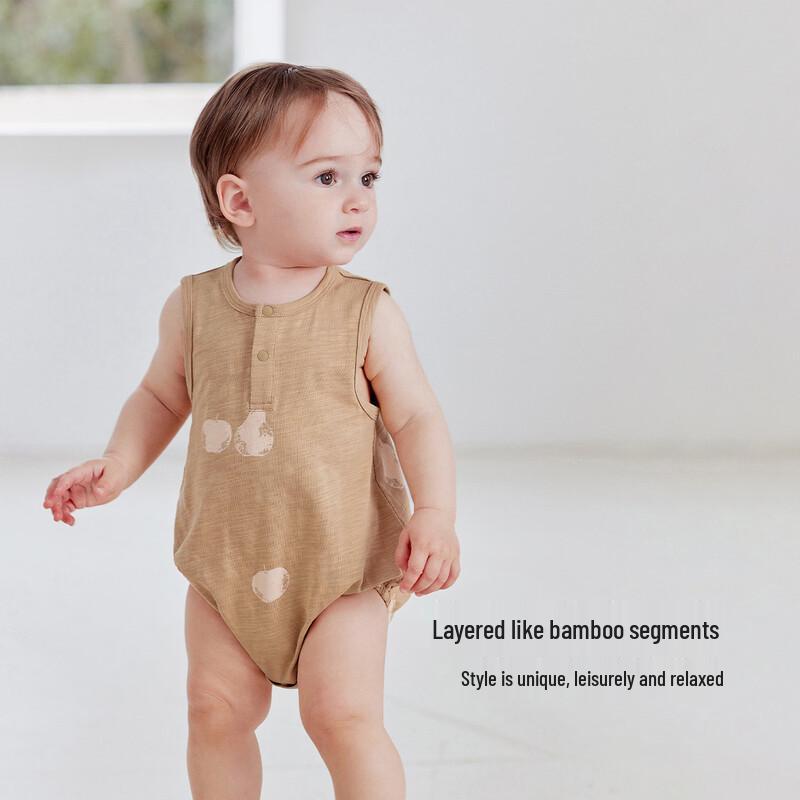 Babylove Bamboo Cotton Summer Sleeveless Bodysuit