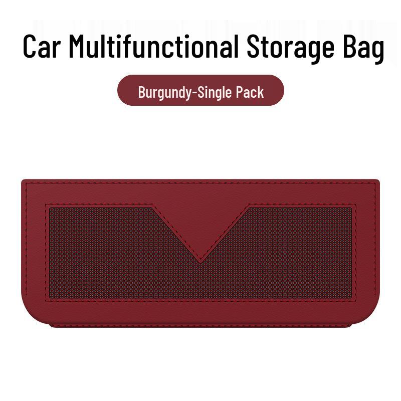 Car Storage Net: Multipurpose Sticky Phone and Organizer Bag