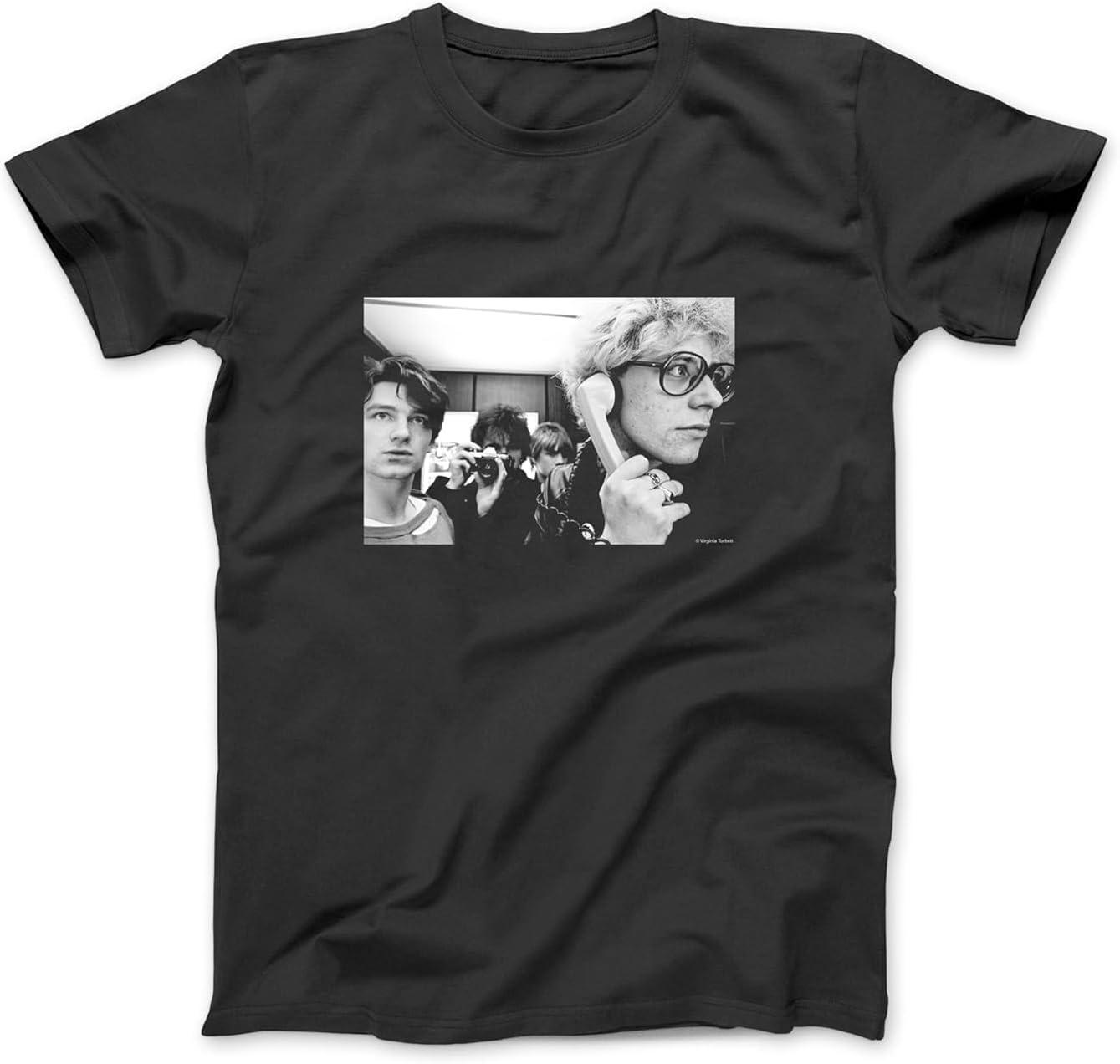 

U2 Band Phone Photo 1980 by Virginia Turbett Long Sleeve, T-Shirt, Sweatshirt, Hoodie for Men Women Kids Made in Canada Black XXXXXL чорний