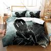 Cool Dishonored Game 3D Print Bedding Set Duvet Cover + 2 Pillowcases Soft Polyester Bed Linen Bedroom Decor For Game Fans