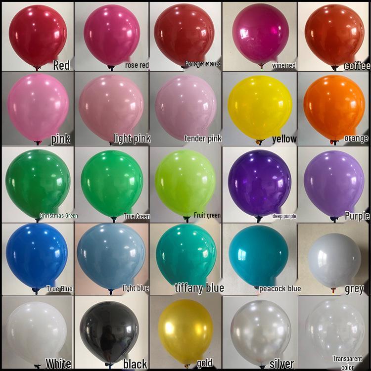 10-inch Thickened Latex Matte Balloons - Cartoon Theme for Birthdays & Events