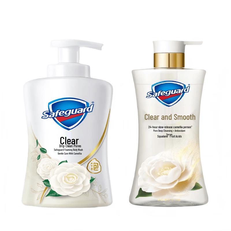 Safeguard Camellia Scent Shower Set