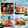 50Pcs Multicolored Cocktail Picks Mini Drink Umbrellas Cocktail Drink Umbrellas  Drinks Garnish