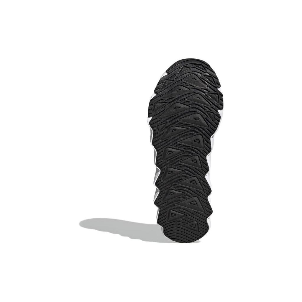 Adidas Switch Move Comfortable Versatile PU Fabric Synthetic Leather Cushioning Low-Top Casual Running Shoes Women Sneaker White Purple ID5254