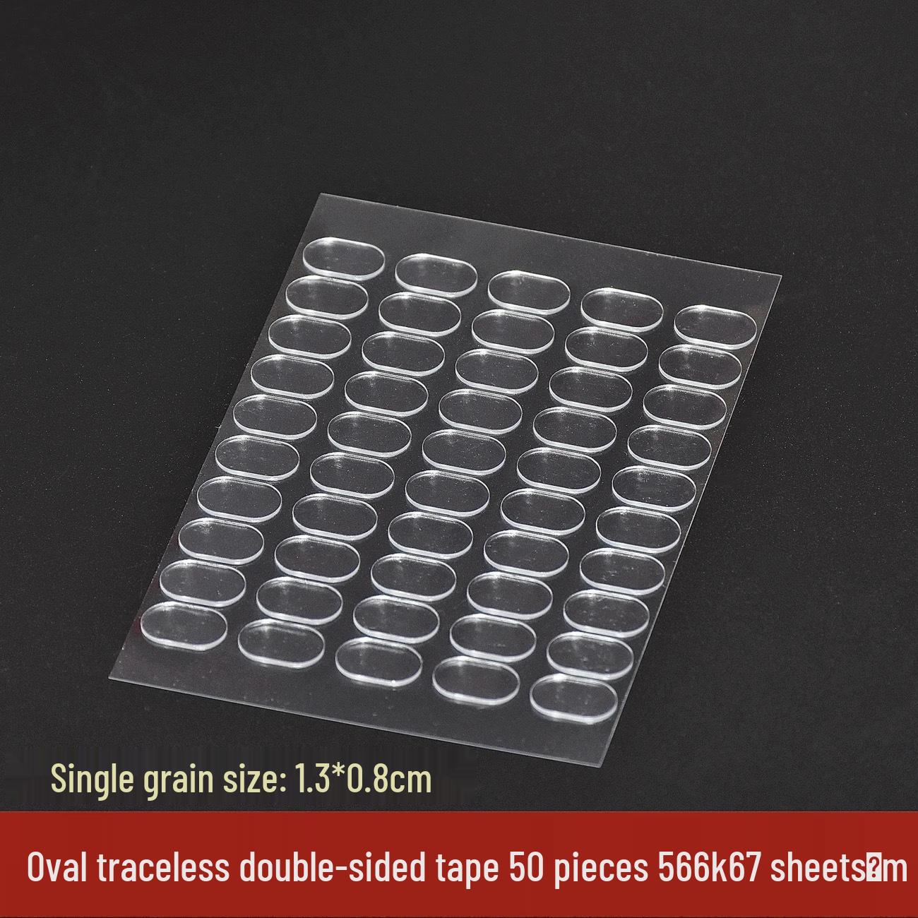 

Clear Traceless Acrylic Double-Sided Doll Glue Stickers for Display Boxes