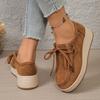 Strappy Round-toe Casual Sports Shoes with Thick Soles, Women's Style