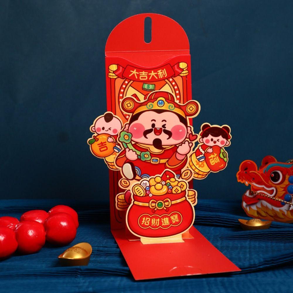Chinese Style 2025 Snake Year Red Envelopes Traditional Money Packet  Lunar New Year Gifts