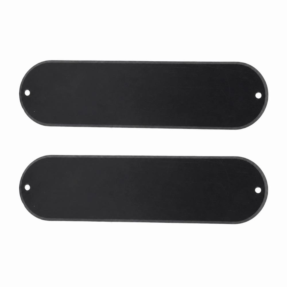 

2PCS 2 Hole Style Electric Guitar Blank Plate Guitar Back Cover Electric Guitar