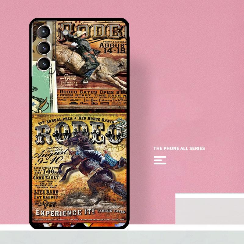 Cowboy Howdy Western Ranch Boho Phone Case For Samsung Galaxy S24 S26 Ultra S20 S21 S22 S23 S25 Plus S10 S25 FE Cover Coque