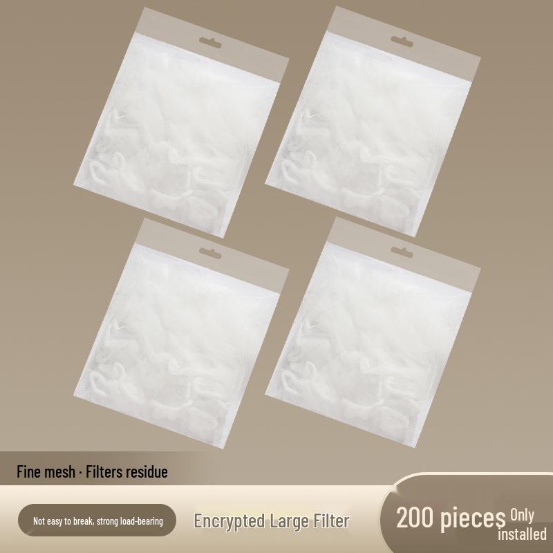 Suction Cup Kitchen Sink Filter Basket: Keeps Hands Clean, Catches Garbage, Disposable Draining Net JS