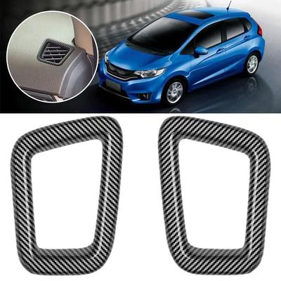Pour WR-V Nouveau WR-V Cache de Garniture de Cadre de Bouche d'Aération de Climatiseur Pièces Intérieures de Voiture Modification Accessoires Autocollants Pour Honda WRV F9A3