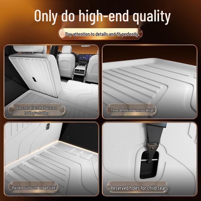 TPE Trunk Mat for Lynk & Co 07 EM-P 2026 - Complete Floor Mat Set for New Car Modification