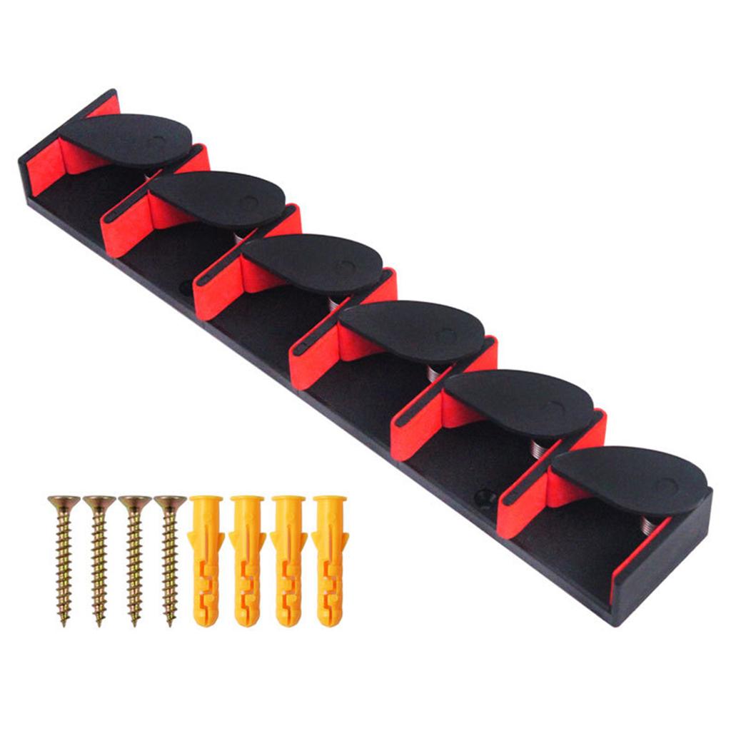 Accessoire Pêcheur Pratique Supports Muraux Cannes à Pêche DAWZMR - 2 Paires Pour 6 Cannes Garage Bateau Rangement Cannes