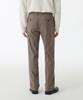 MUSINSA STANDARD Wool Semi-Wide Hidden Elastic Waist Slacks [Dusty Beige]