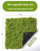 Artificial Green Moss Turf Lawn for Landscaping and Garden Decor