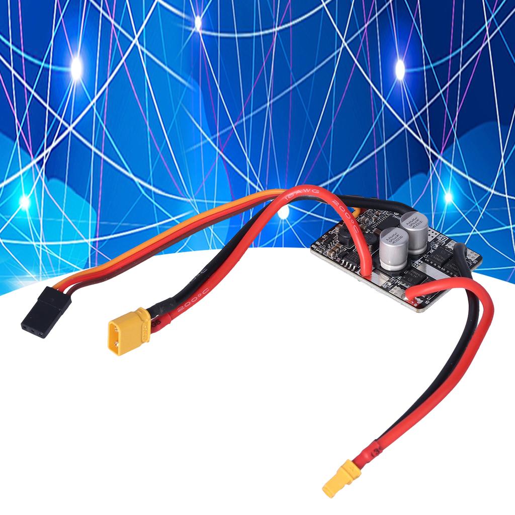 Controller Module Universal Power Controller Module Mini Electronic Speed Controller 7V‑24V 15A for